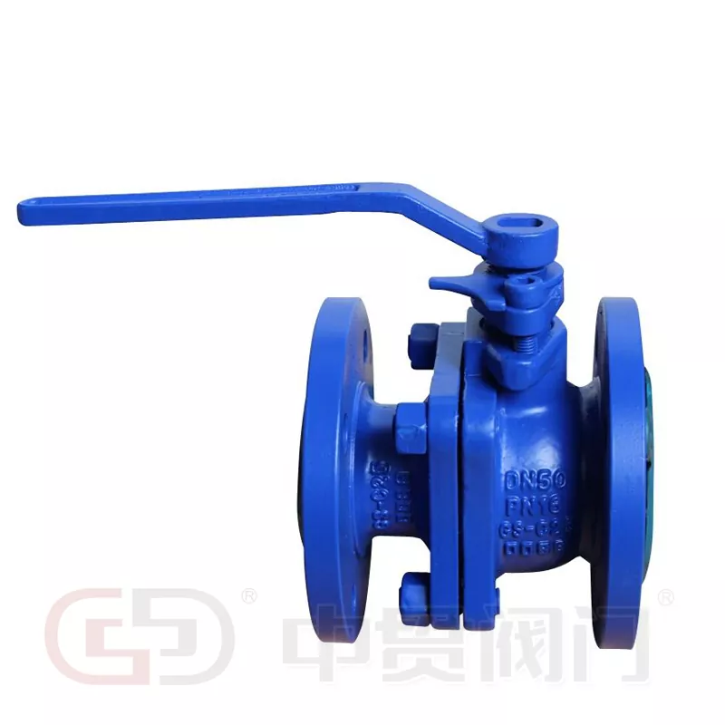DIN FLANGE FLAVAL BALL BLANE